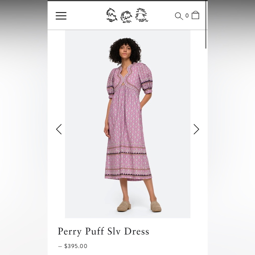 Sea NY Lilac Perry Dress